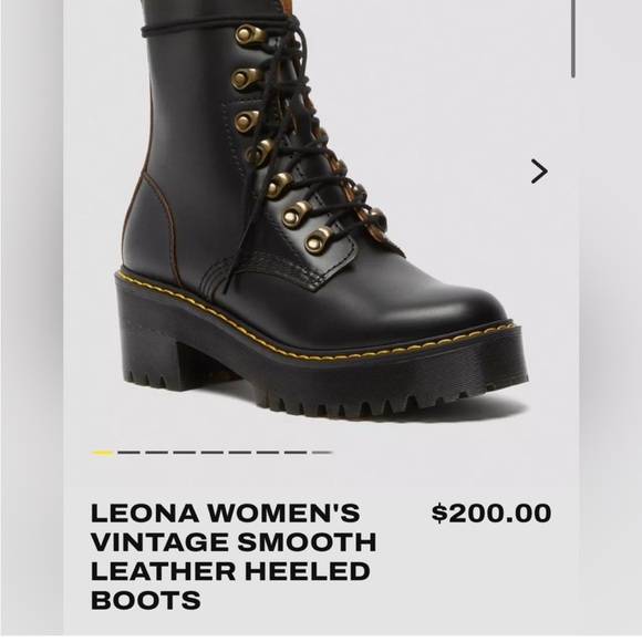 Dr. Marten Leona Leather Boots | Dark Taupe | BRAND NEW | Sz 9 US Women | EU 41 - Picture 12 of 15